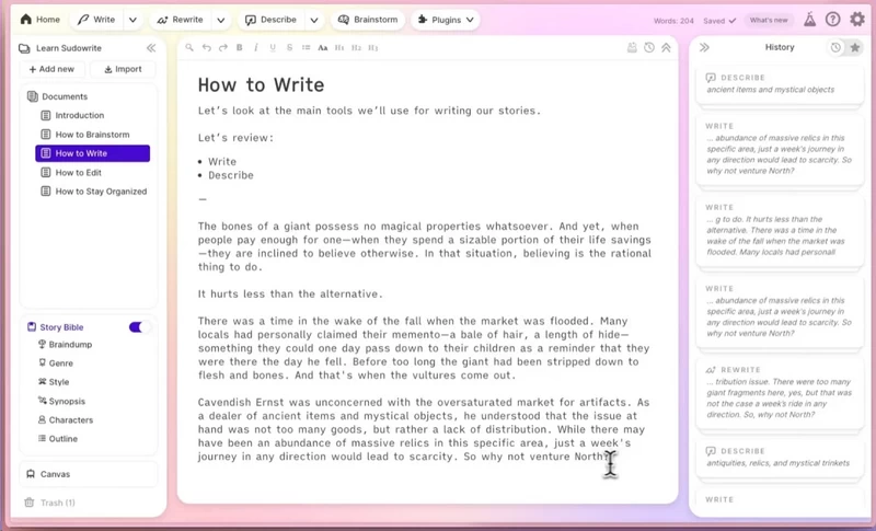 Sudowrite